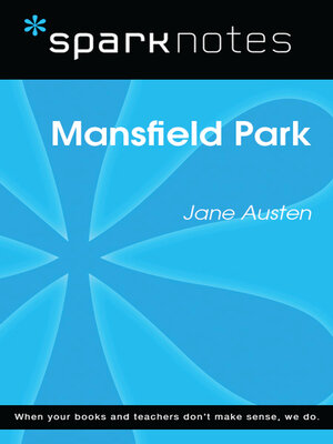 cover image of Mansfield Park (SparkNotes Literature Guide)
